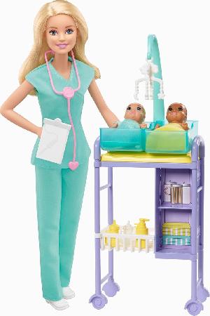 Bekijk leuke cadeautip : Barbie Careers Kinderarts Speelset